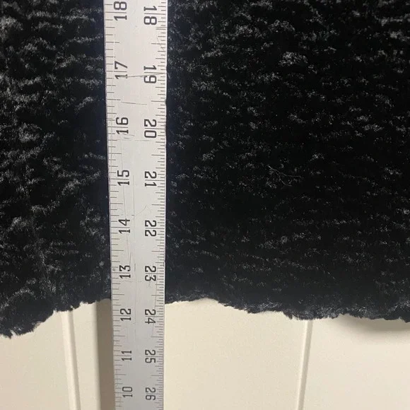 Vintage Black‎ Crushed Textured Velvet Jacket Blazer Small Goth Dark academia - Picture 12 of 14